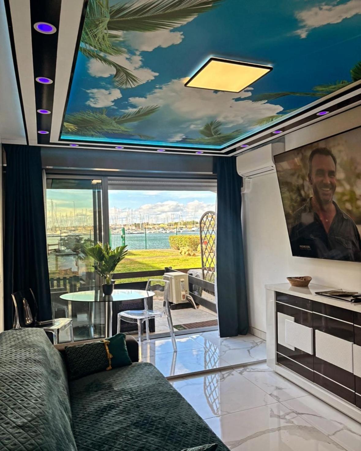 Studio Prestige Avec Terrasse, Ile Des Pecheurs, Vue Port Agde Luaran gambar